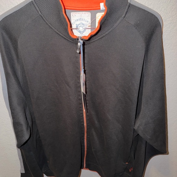 Tommy Bahama San Francisco Giants Full Zip Jacket XL Black NWT $175 MLB Cotton